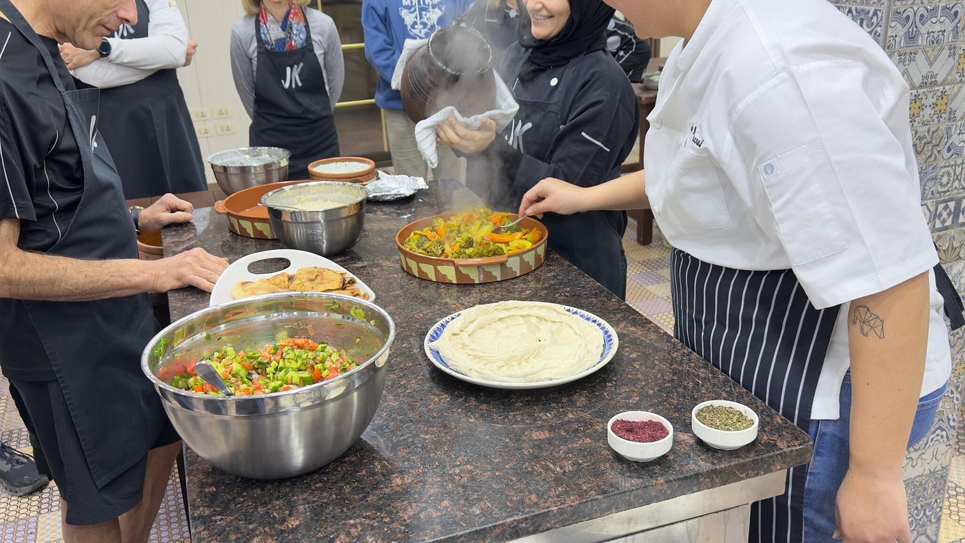 the jordanian kitchen in amman - jordan - cultural experience in Jordan
